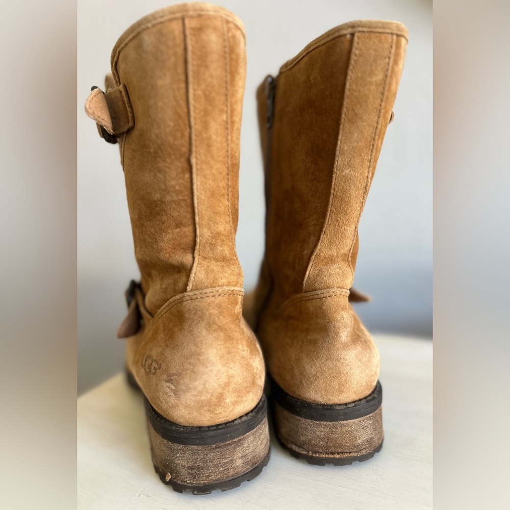 UGG Chaney 1006042 Suede Hook & Loop boots, women’s size 8. EUC - Picture 5 of 9